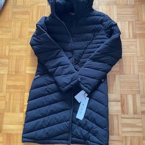 Black Calvin Klein puffer jacket size M
